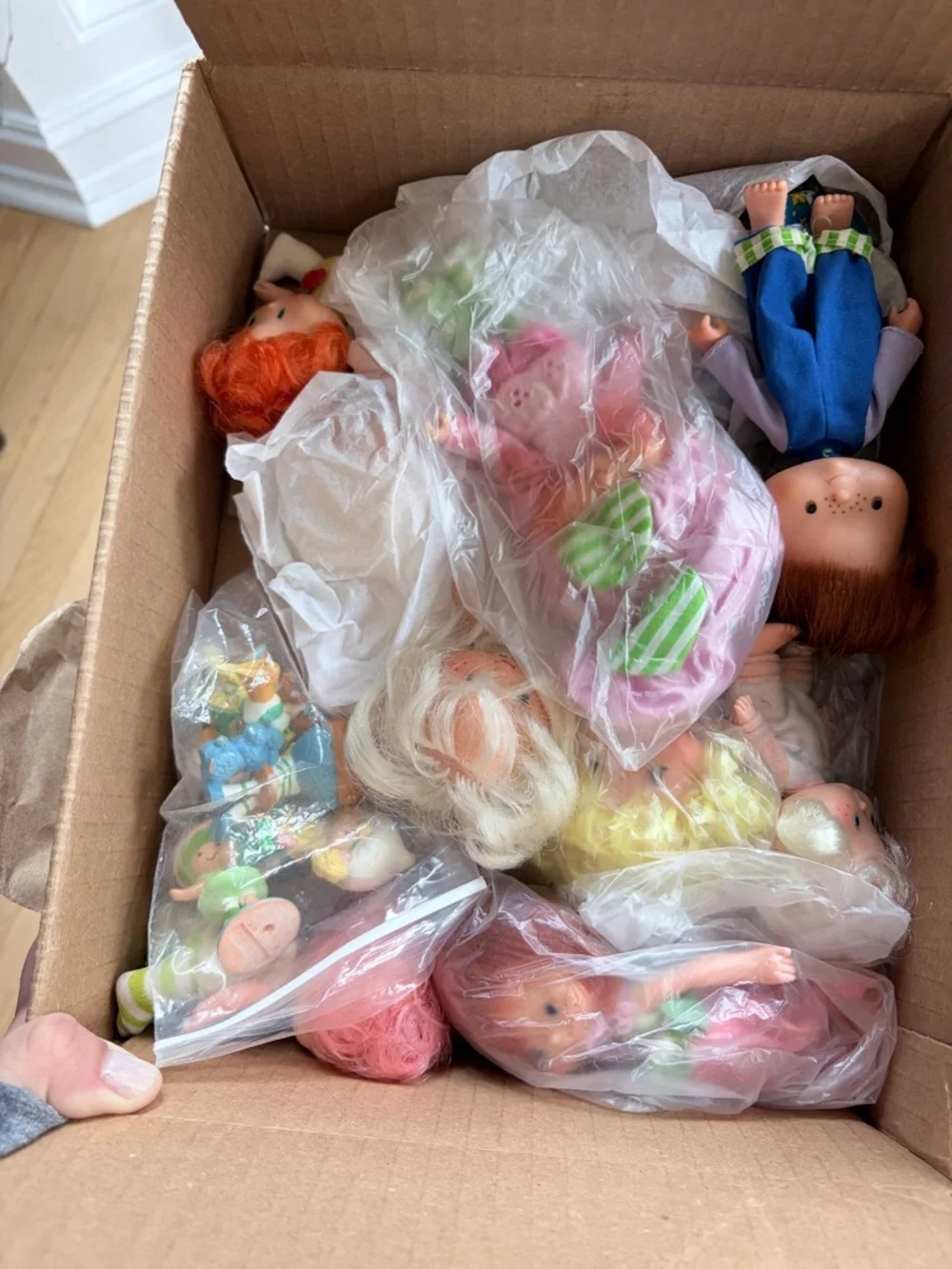 Lot of vintage Strawberry Shortcake dolls - Picture 1 of 2